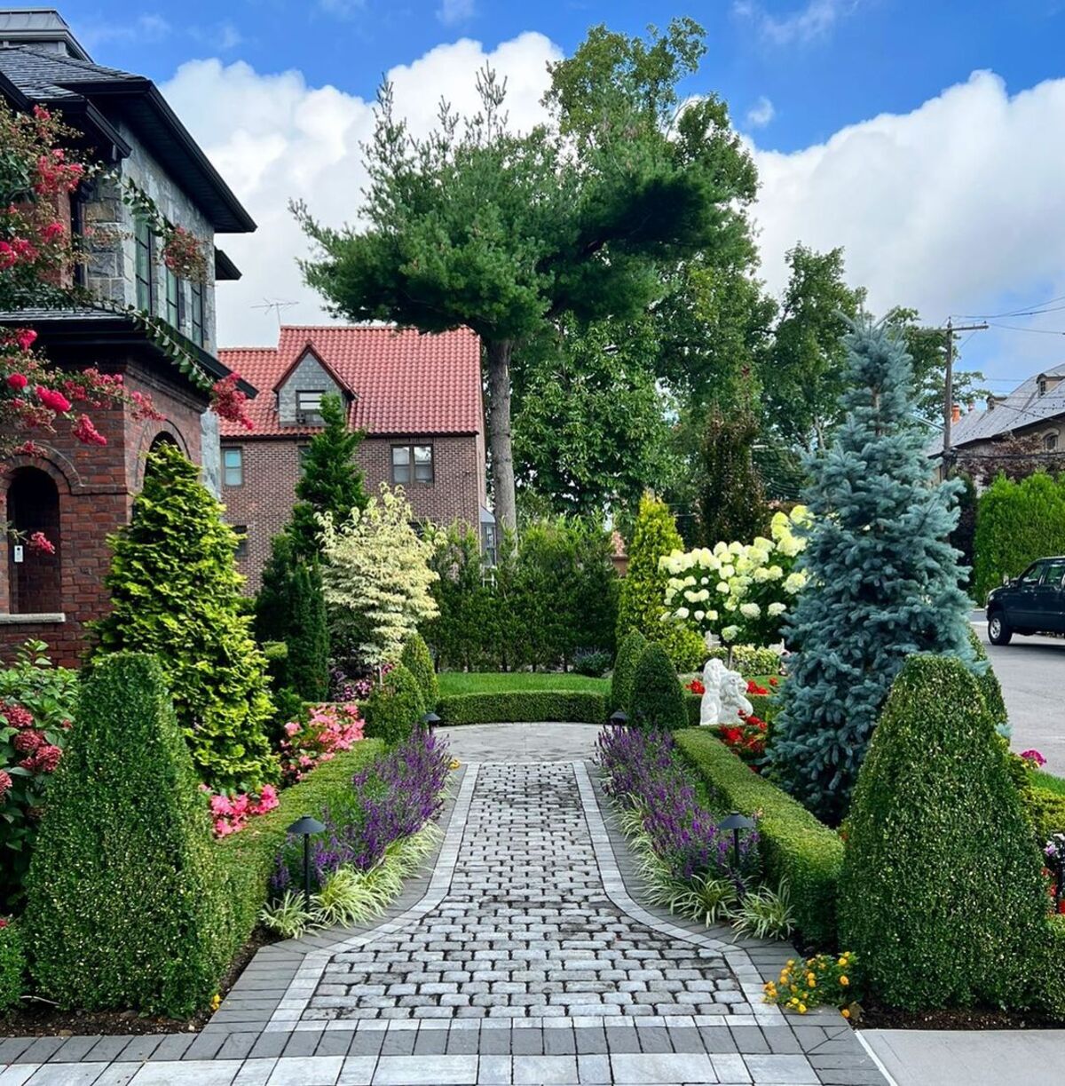 most beautiful boxwood landscaping ideas 14