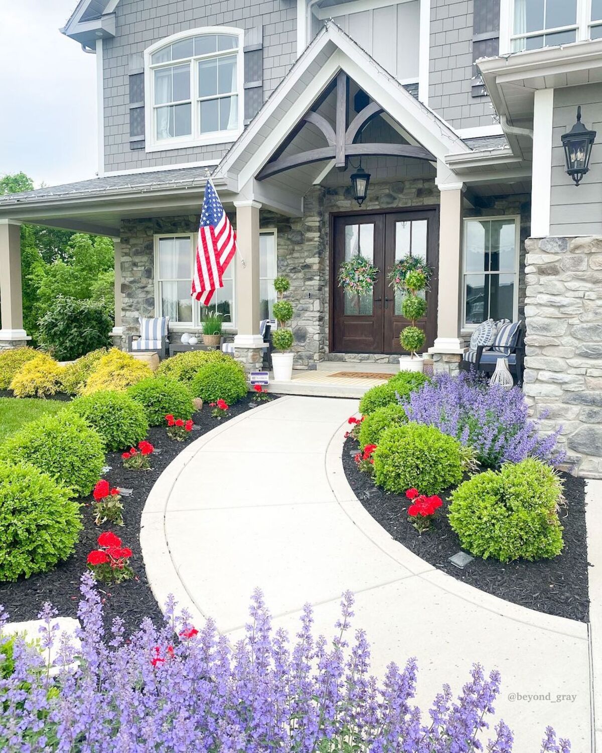 most beautiful boxwood landscaping ideas 8