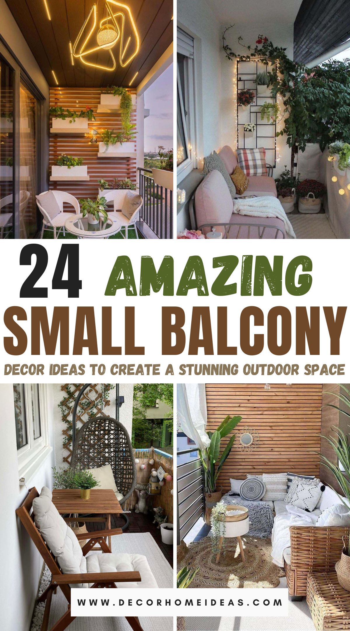 Transform your small balcony into a cozy paradise with these 24 ingenious ideas. From space-saving furniture and lush greenery to ambient lighting and clever decor, this guide offers creative tips for maximizing comfort and style in even the tiniest outdoor spaces. Discover ways to make your balcony a personal retreat!