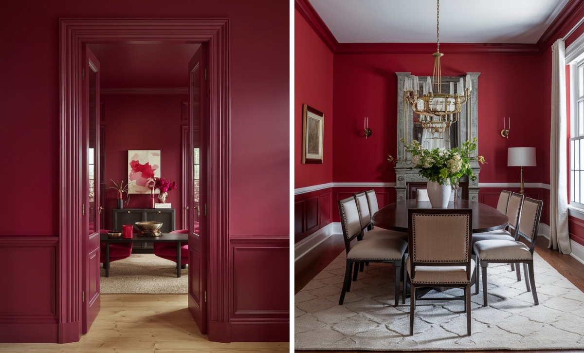 6 Best Vibrant Crimson Paint Colors from Sherwin Williams for a Bold Look