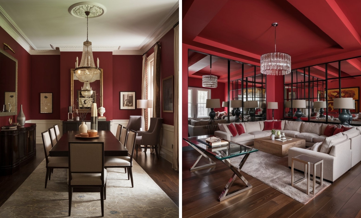 6 Rich Crimson Paint Colors by Benjamin Moore