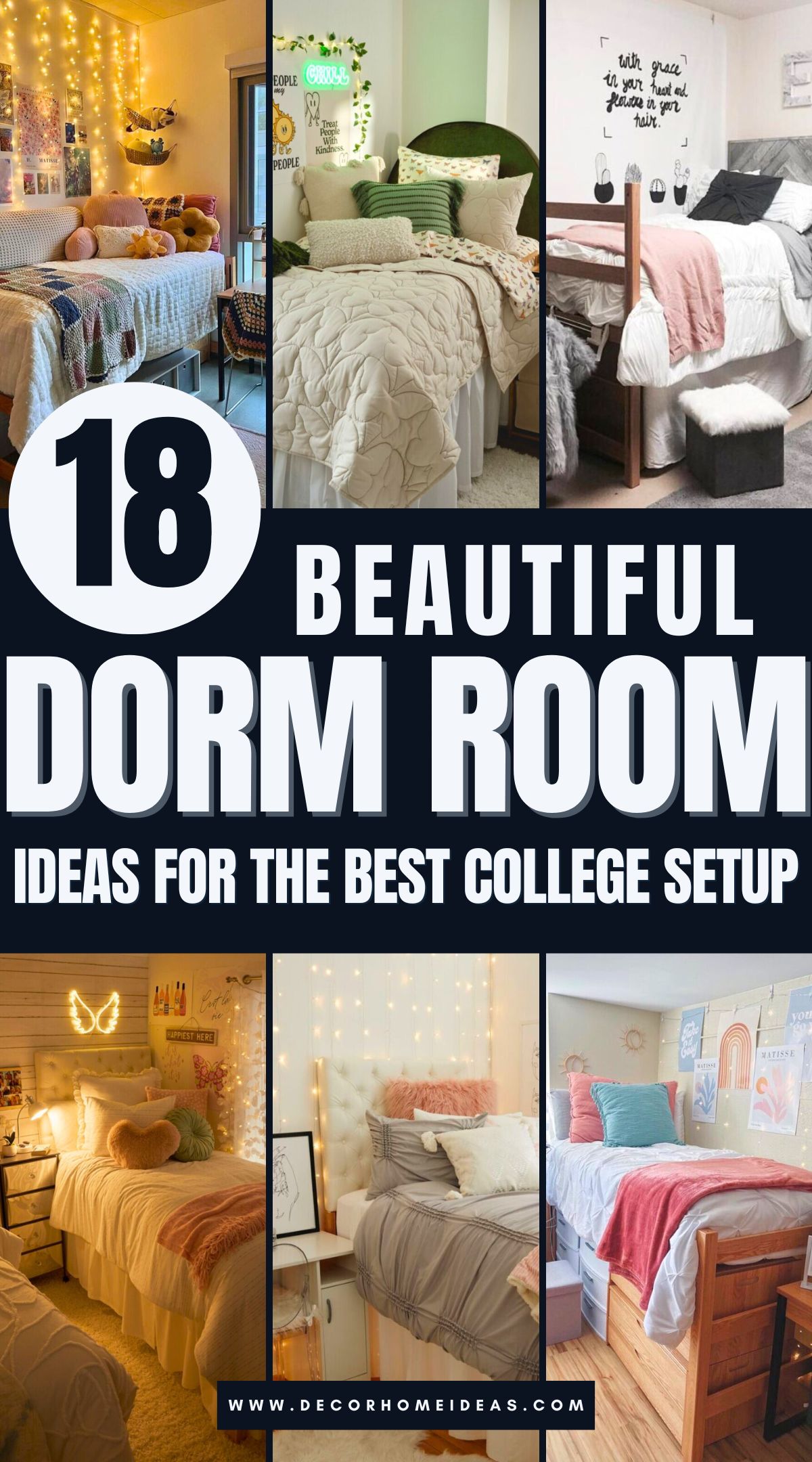 BEST college dorm room ideas and designs