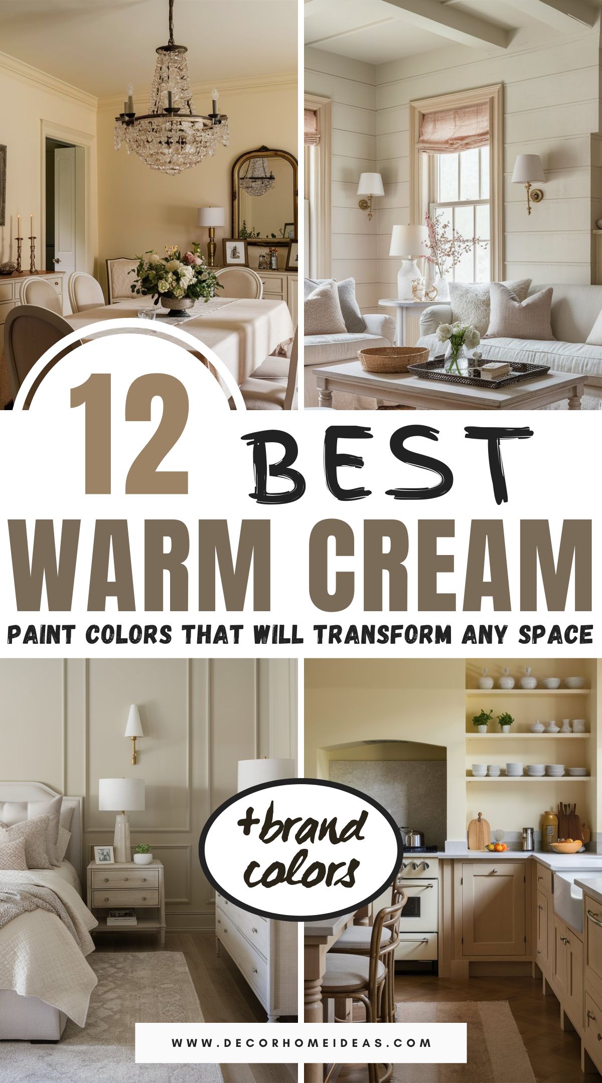 Looking for a cozy, inviting vibe? Discover 12 stunning warm cream paint colors that can transform any room into a soothing haven. Whether you're aiming for subtle elegance or a touch of warmth, these shades offer versatile options to suit various styles. Explore the list and find your perfect hue!