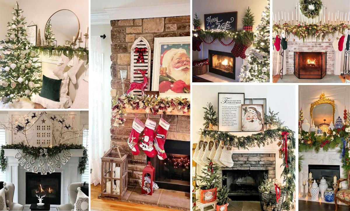 Christmas Mantel Decor Ideas