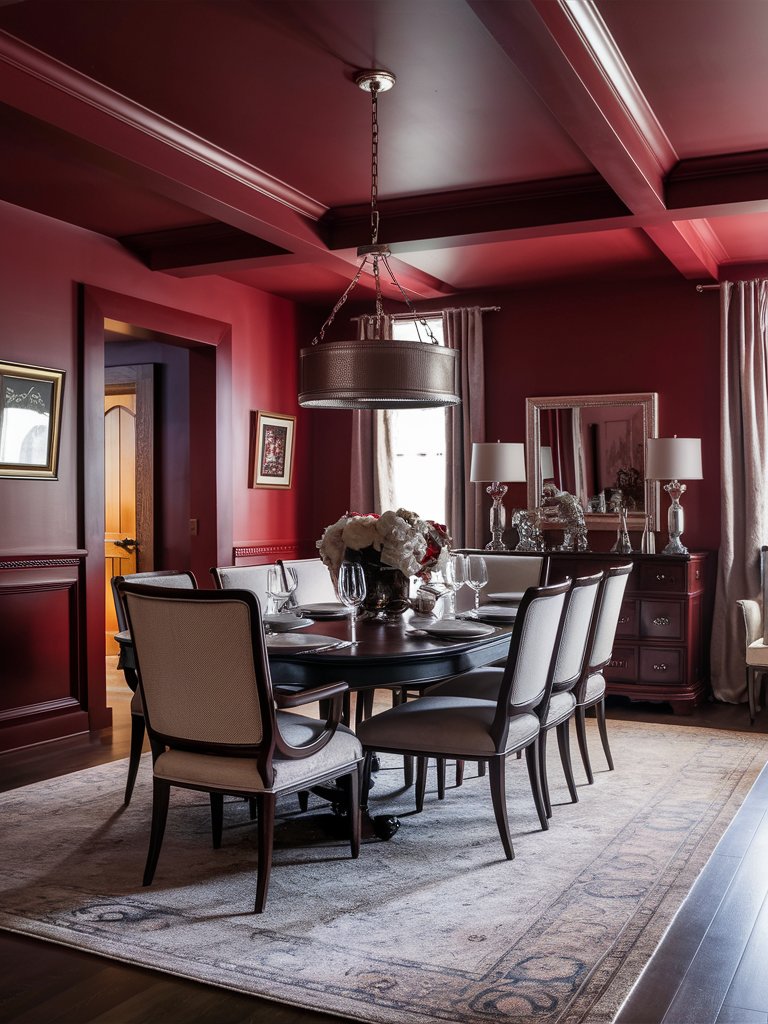 Sherwin Williams Crimson Red