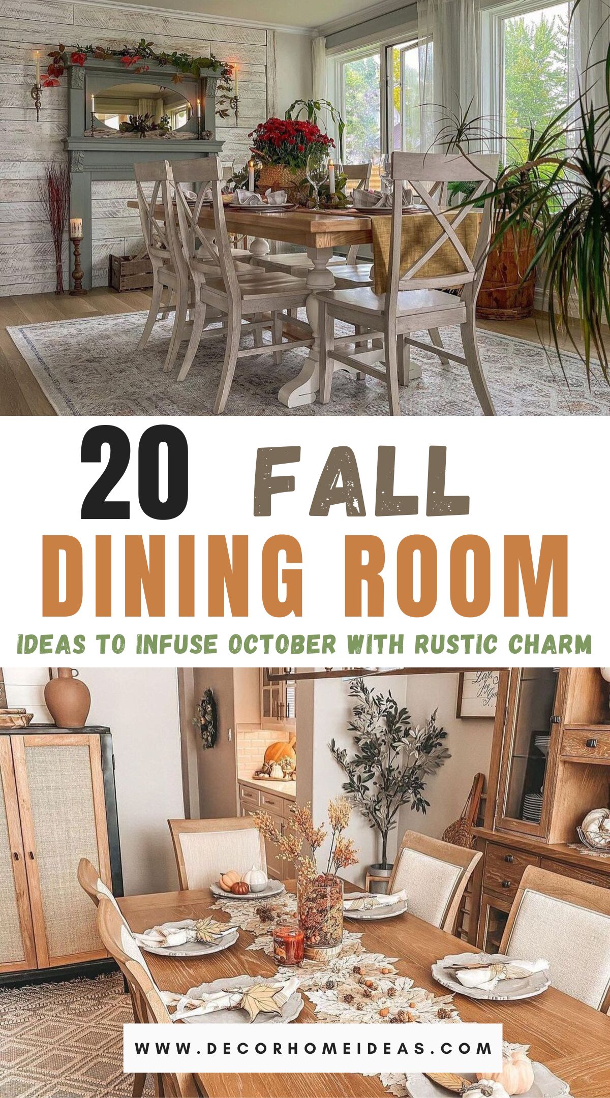 best dining room ideas for fall