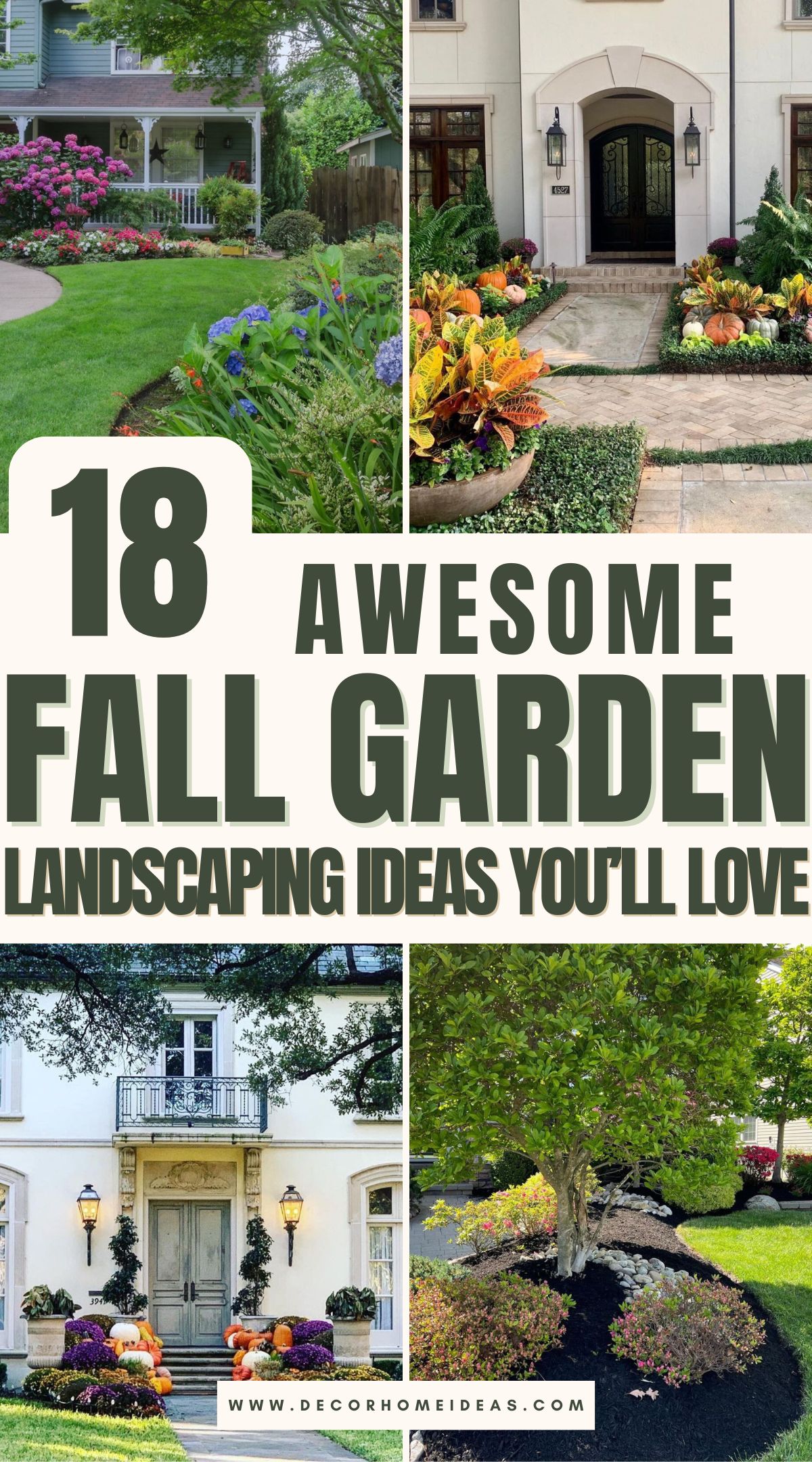 best fall garden landscaping ideas 1