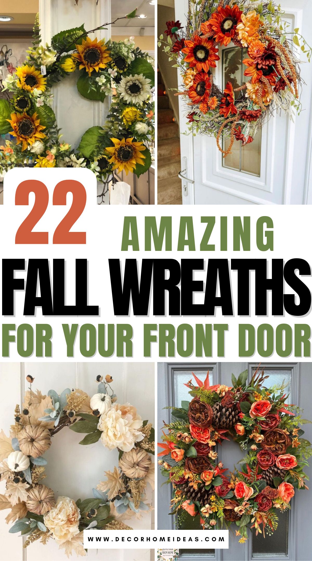 best fall wreaths ideas and designs