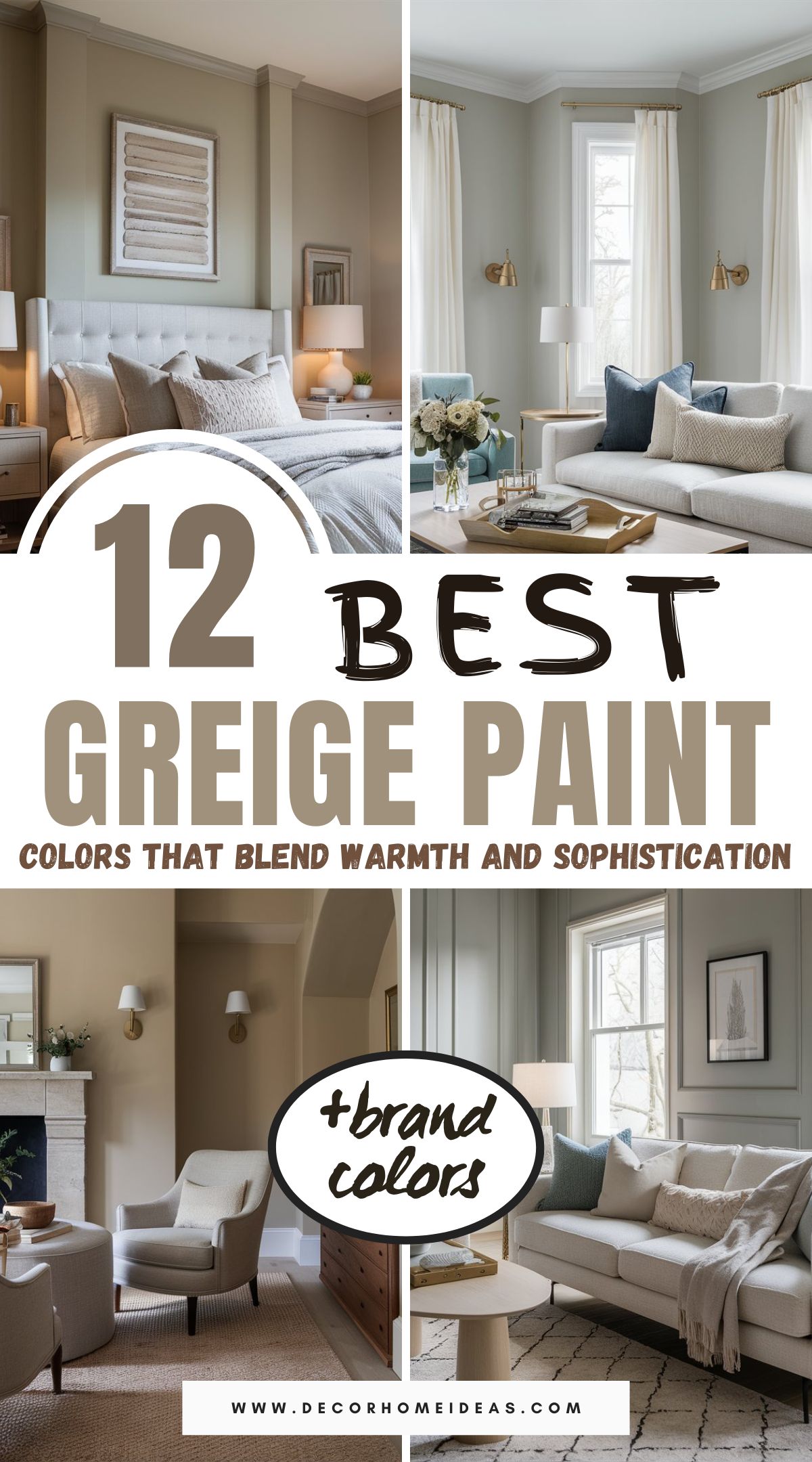 Discover the top 12 greige paint colors that beautifully blend the warmth of beige with the sleek sophistication of gray. These versatile shades can transform any room, adding a timeless, elegant touch to your home. Explore which hues best suit your space and elevate your decor.