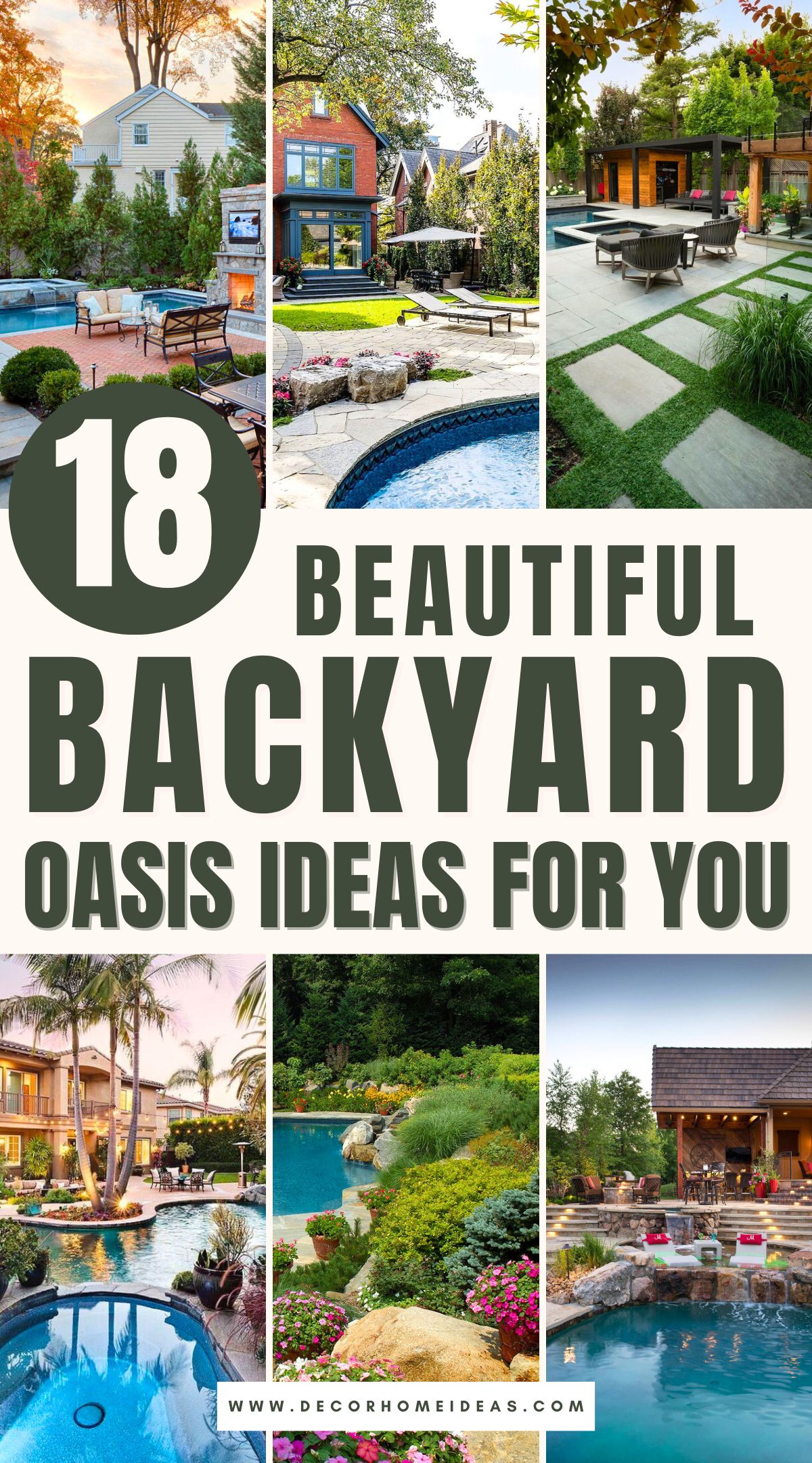 beutiful backyard oasis ideas