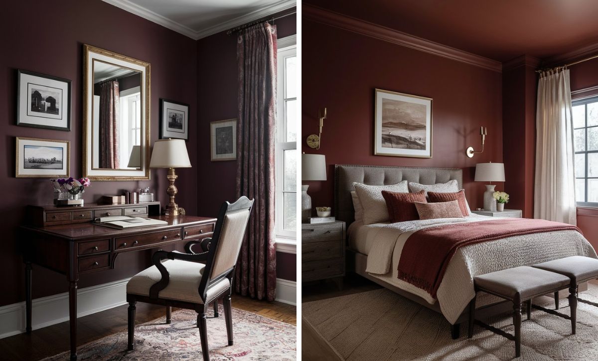 burgundy paint colors