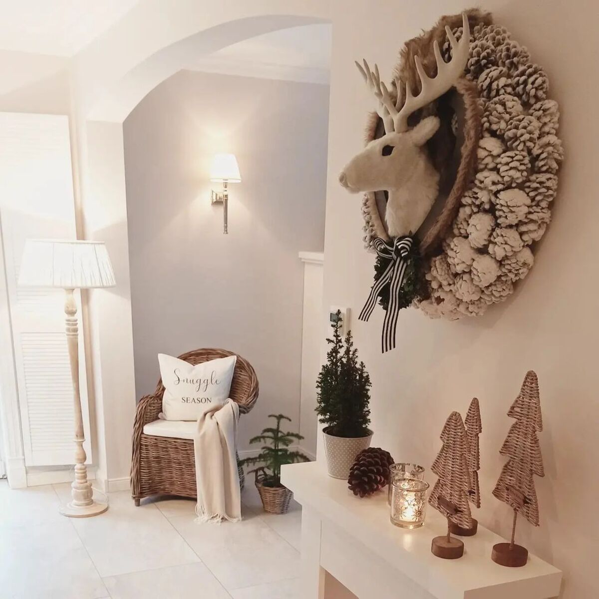 elegant non christmas winter decor ideas 13