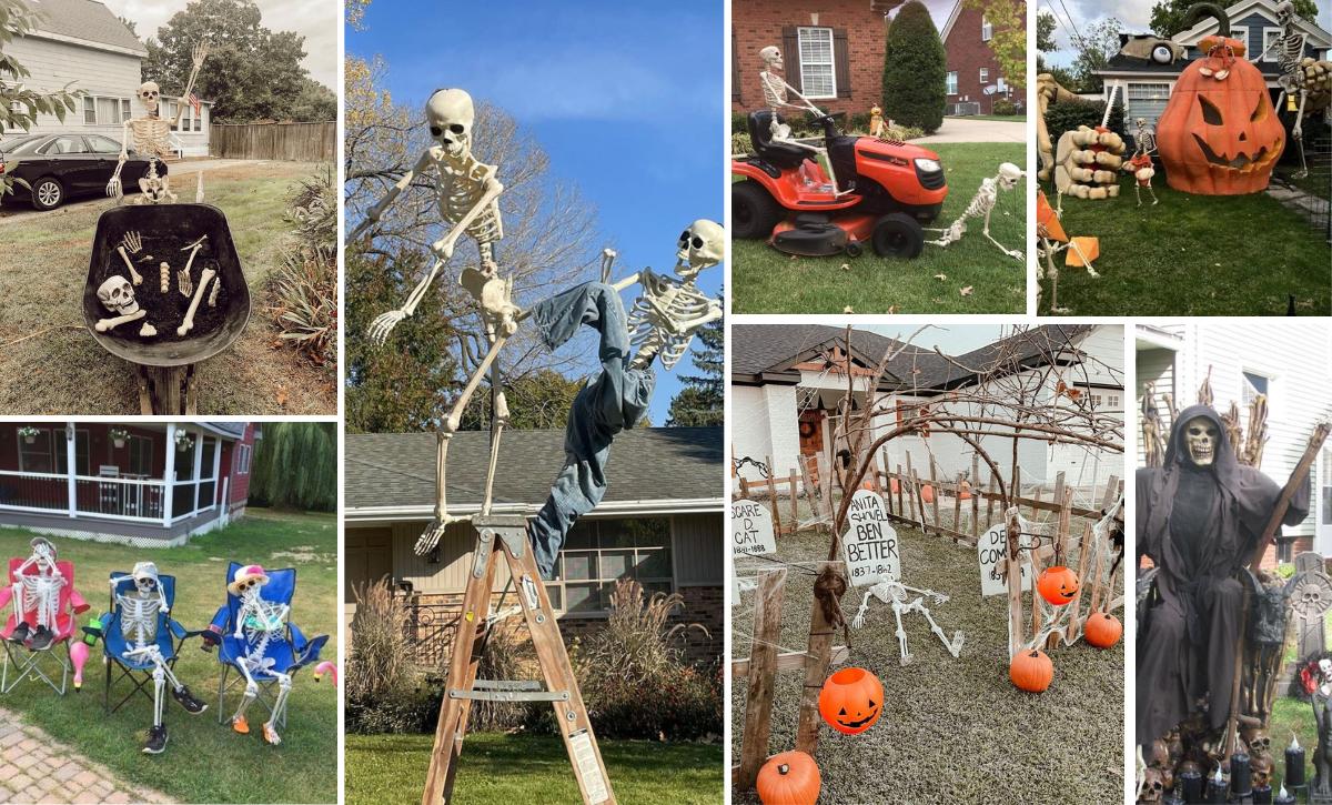 halloween yard decorations