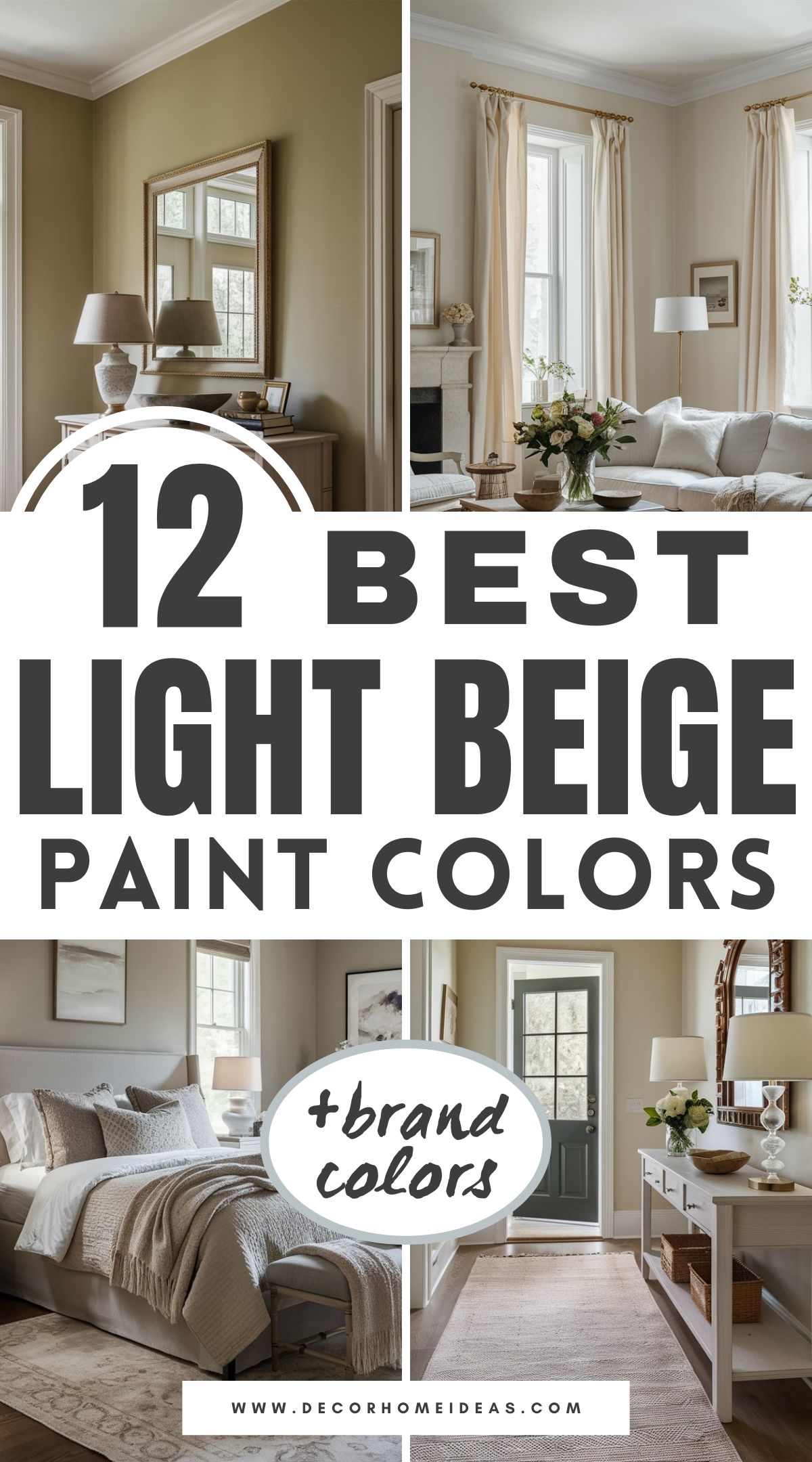 Looking for the perfect light beige paint color to transform your space? This post showcases 12 of the best light beige shades from top paint brands. Whether you want a warm, cozy feel or a clean, modern look, discover the ideal shade to complement any room in your home!