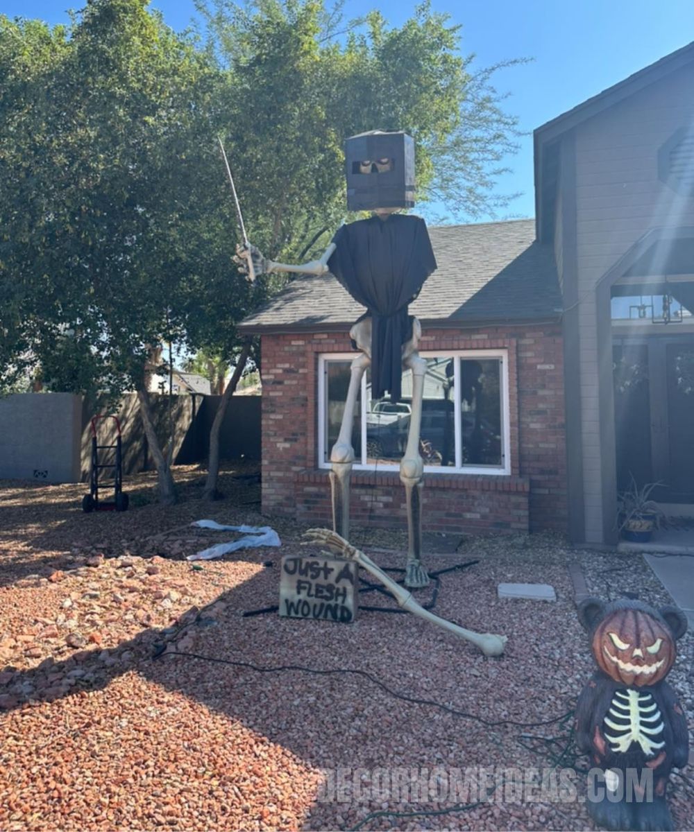 skeleton halloween decorations 12