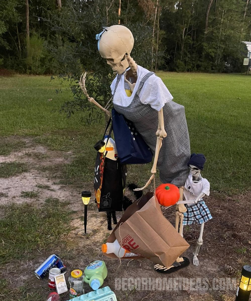 skeleton halloween decorations 20