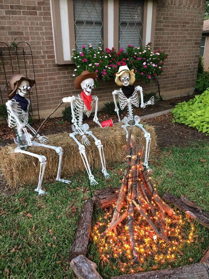 skeleton halloween decorations 23