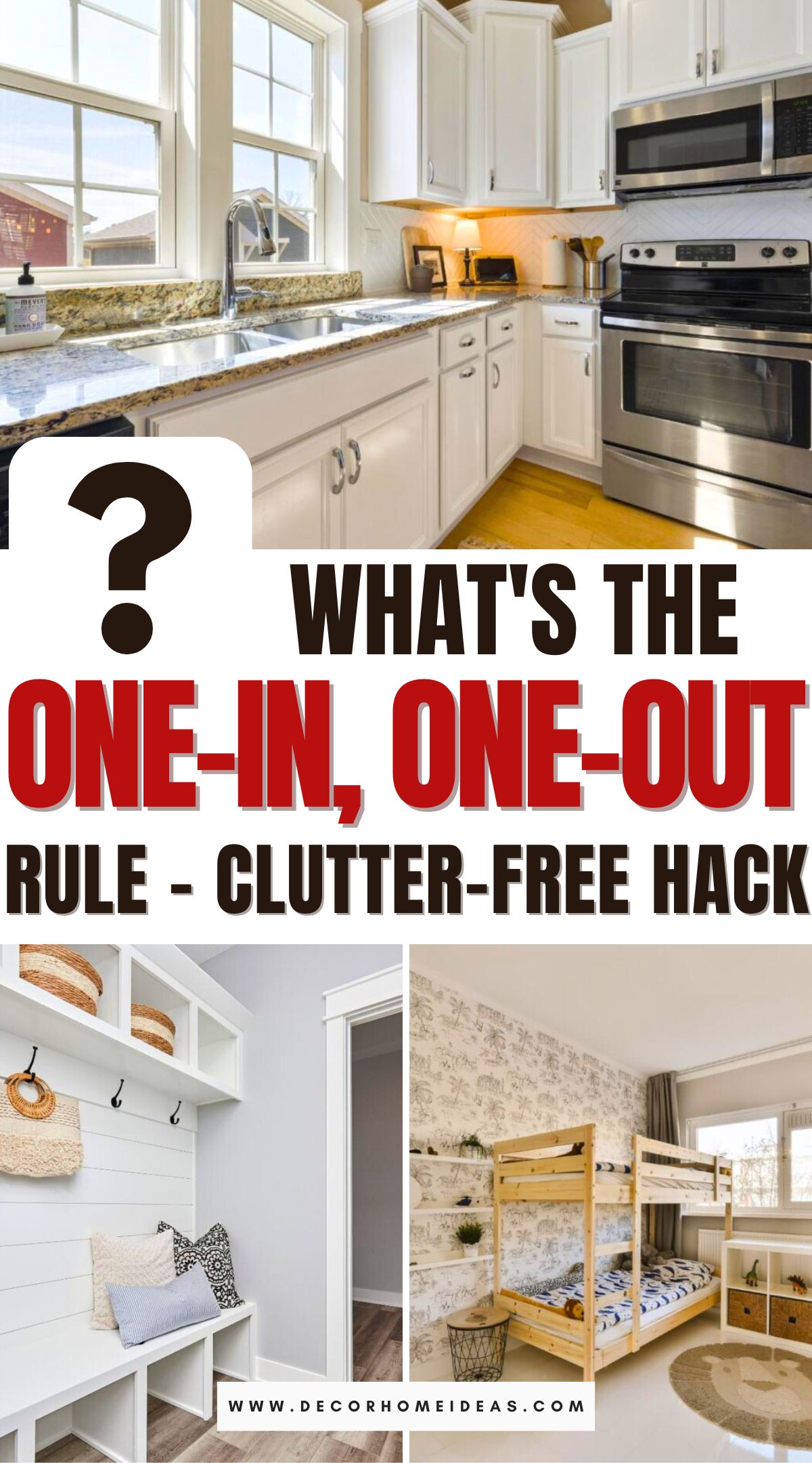 Discover the "One-In, One-Out" rule—a game-changing approach to keeping your home clutter-free. This simple yet effective hack ensures balance in your space by letting you add new items guilt-free without overwhelming your home. Learn how it works and why it’s so effective!