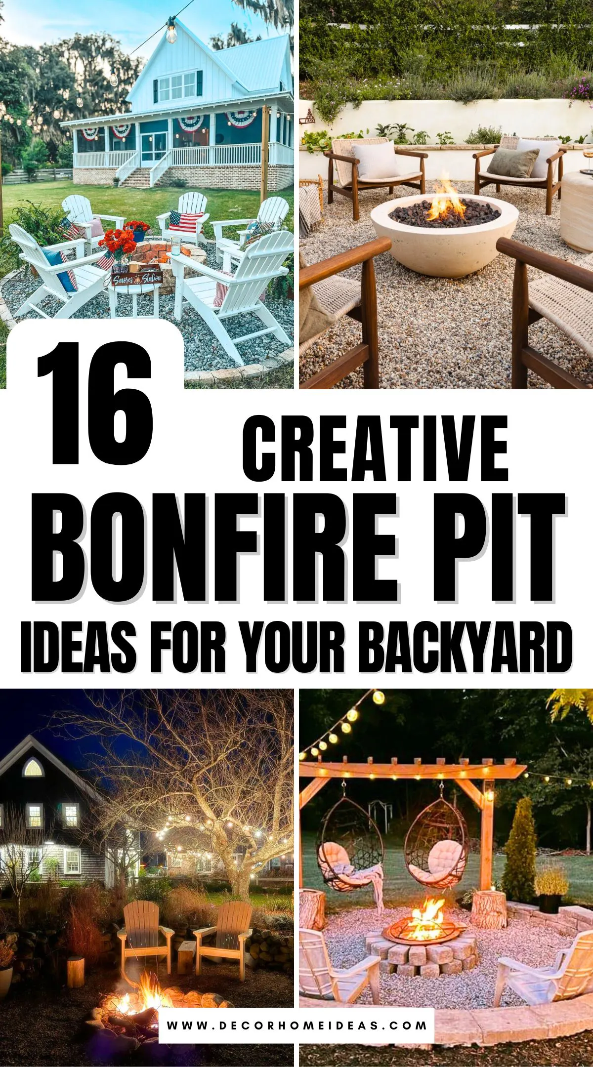 Create a warm and inviting atmosphere with these 16 cozy backyard bonfire pit ideas. From classic fire pits with rustic charm to modern setups with sleek seating, this guide has options for every style and space. Discover how to design a bonfire area that’s perfect for gatherings, relaxation, and enjoying evenings outdoors year-round. Get inspired with tips on seating, decor, and safety features that will turn your backyard into a favorite hangout spot.