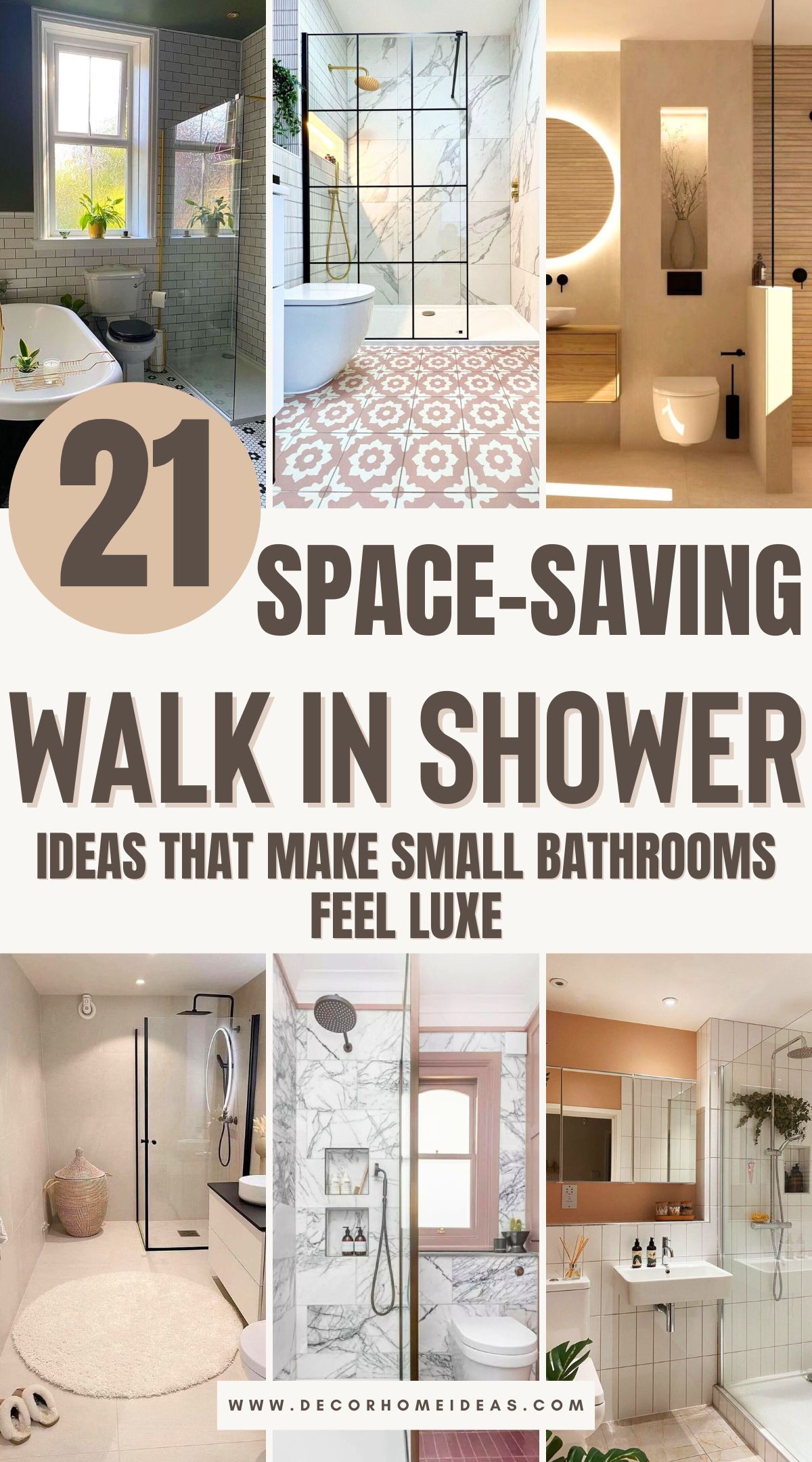 best space saving walk in shower ideas 3