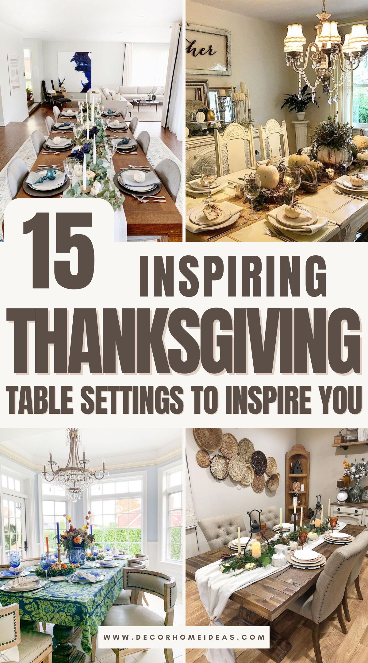 best thanksgiving table settings 1