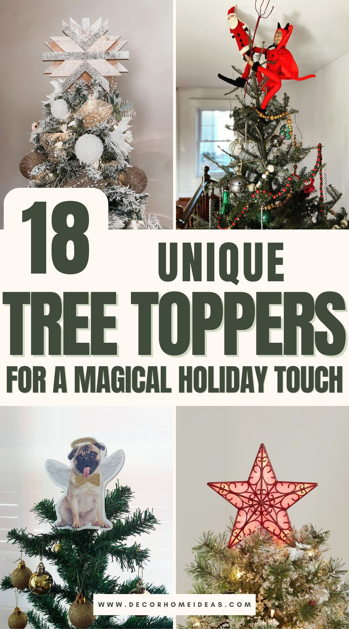 best tree topper ideas