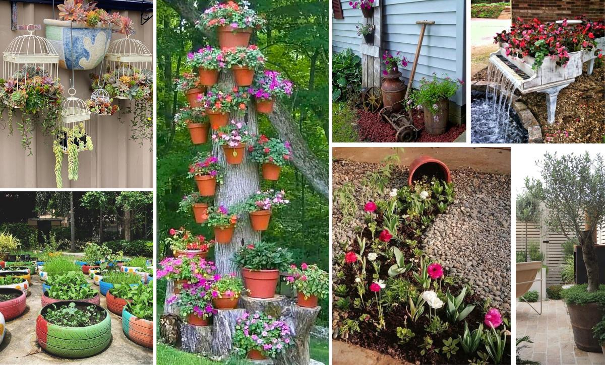 easy garden decor ideas