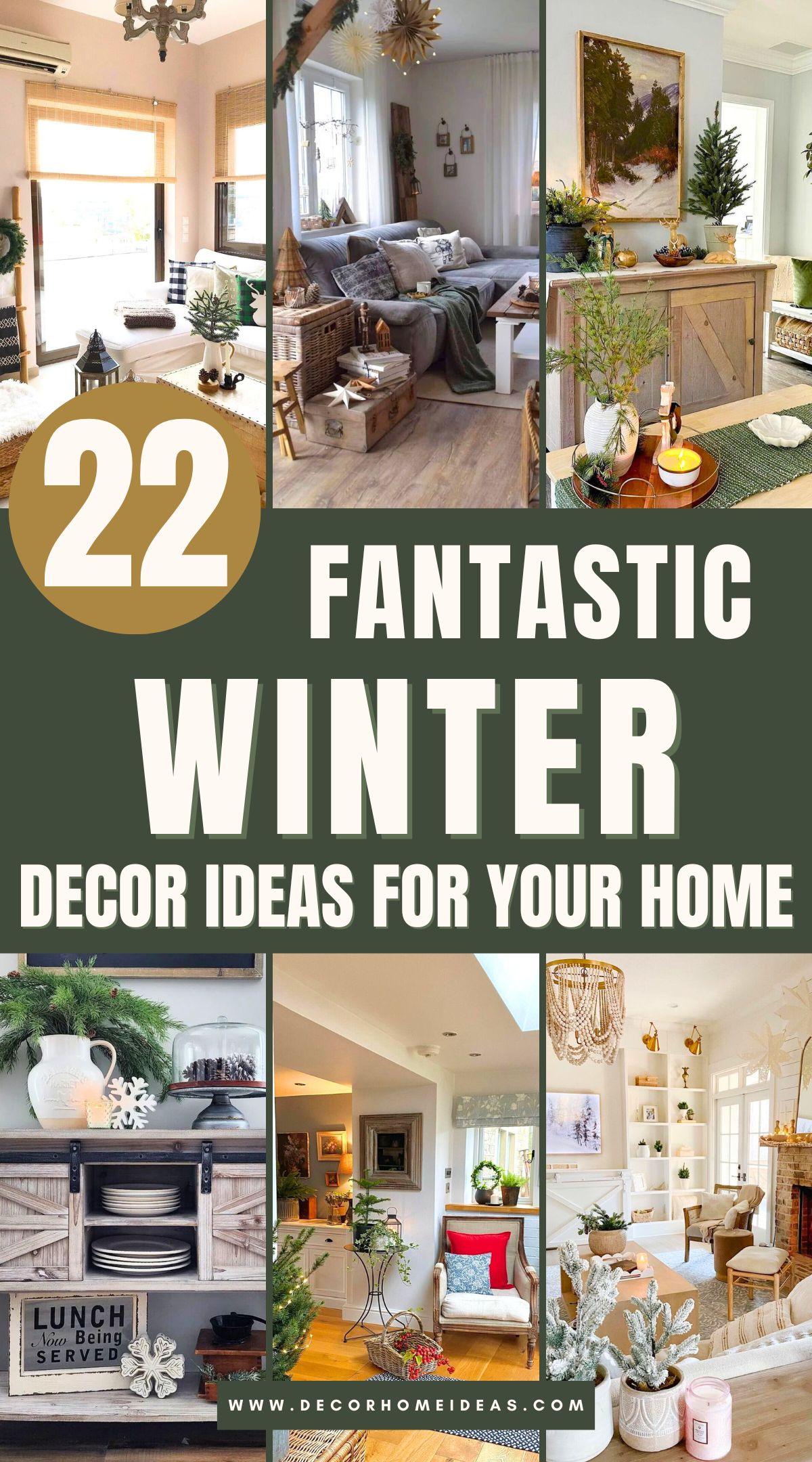 elegant winter decor ideas 2