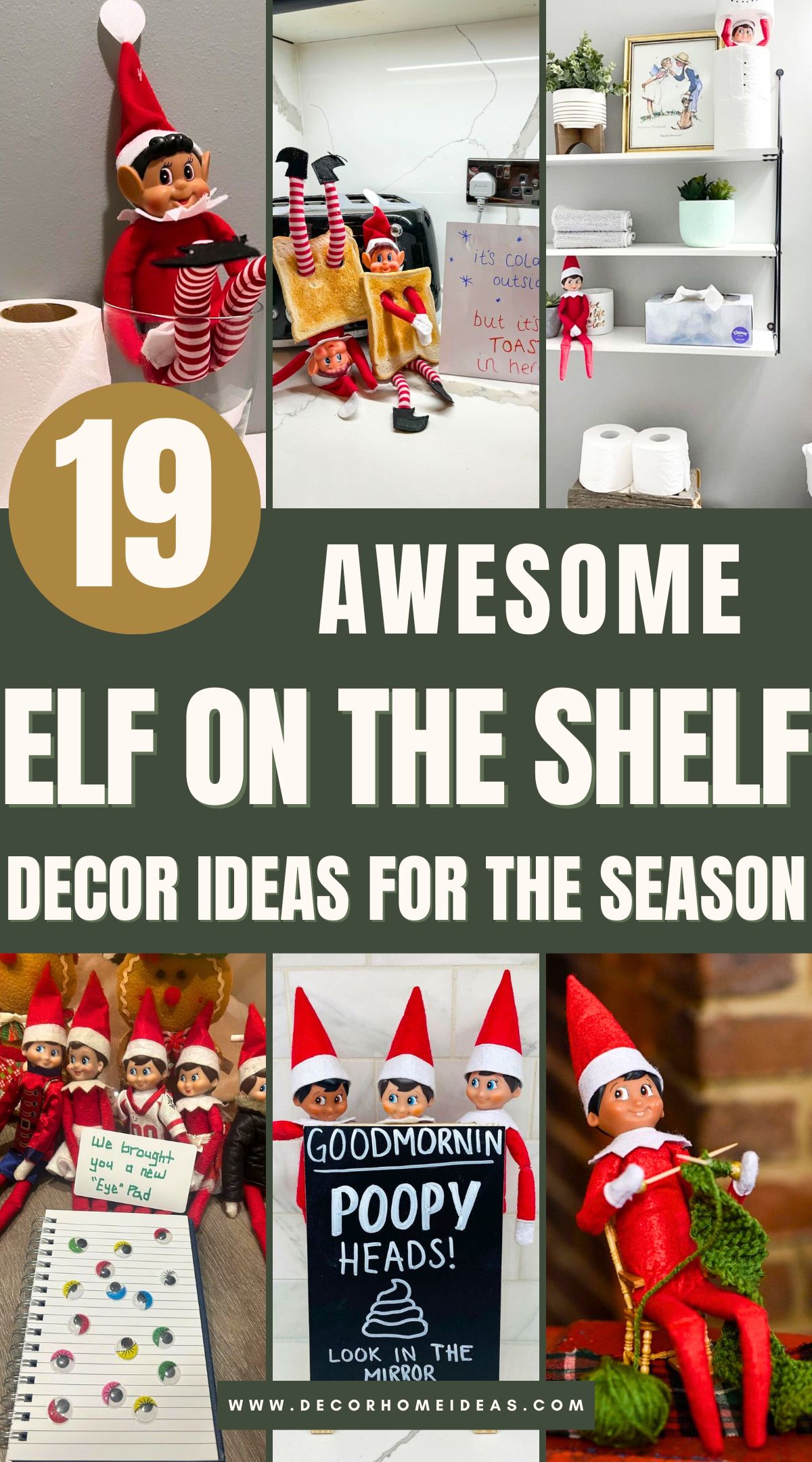 elf on the shelf decor ideas 3