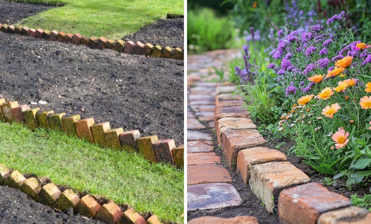 garden brick edging