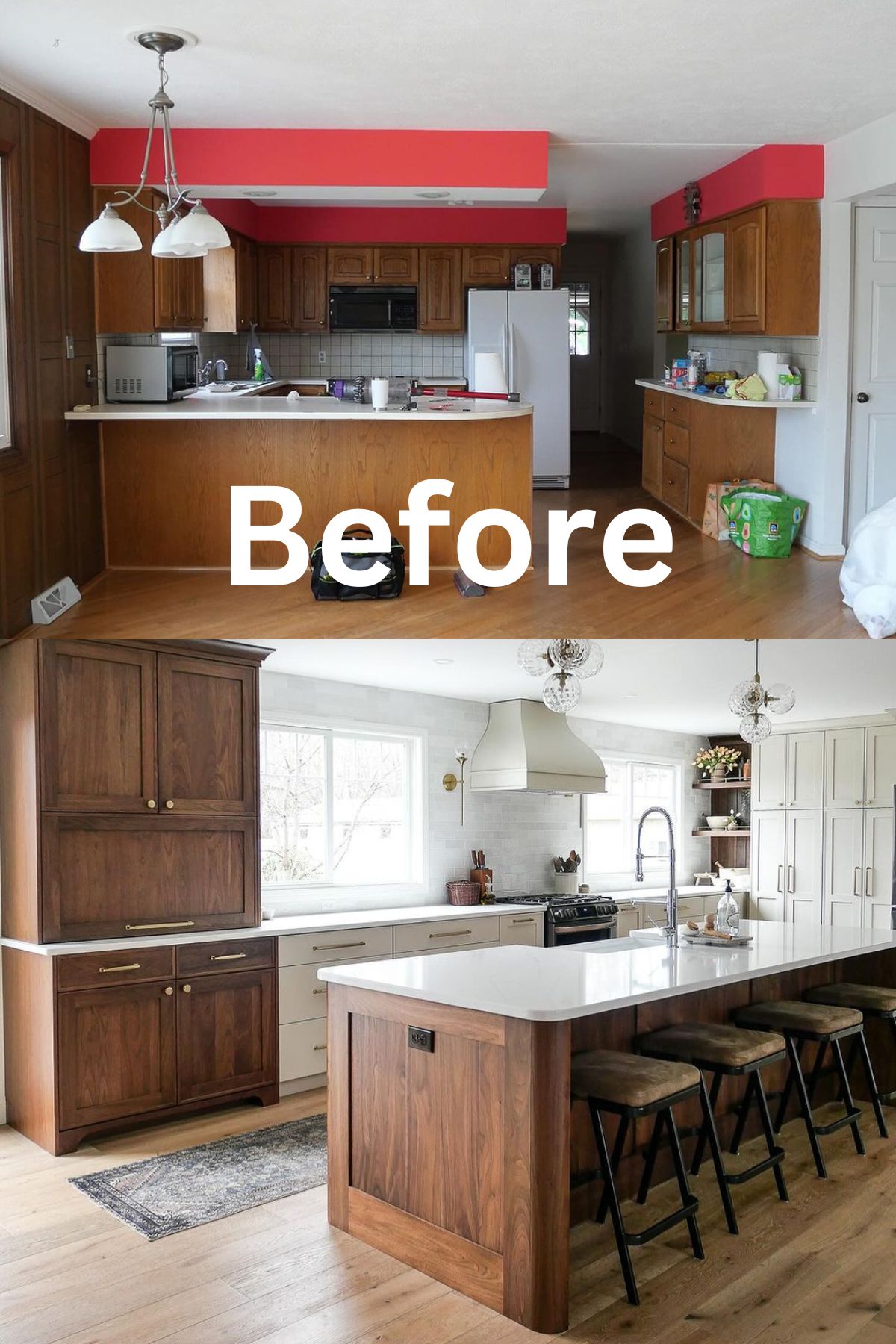 kitchen redos before and after 2