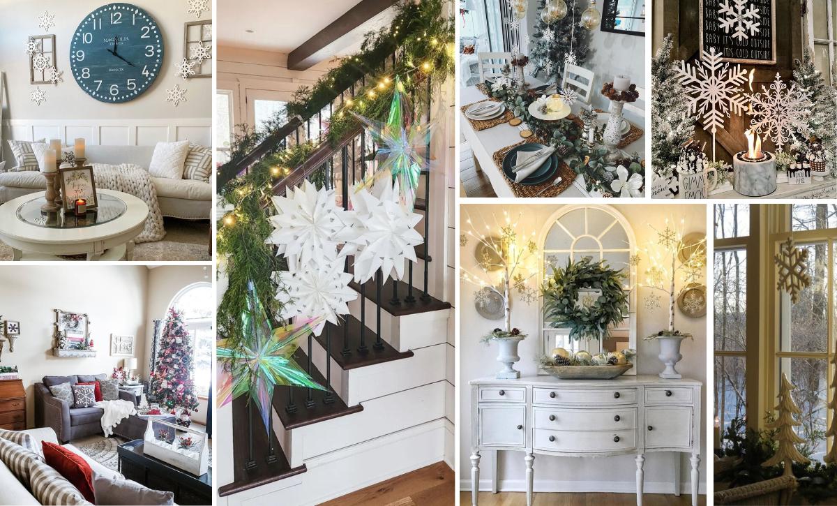 snowflake decor ideas