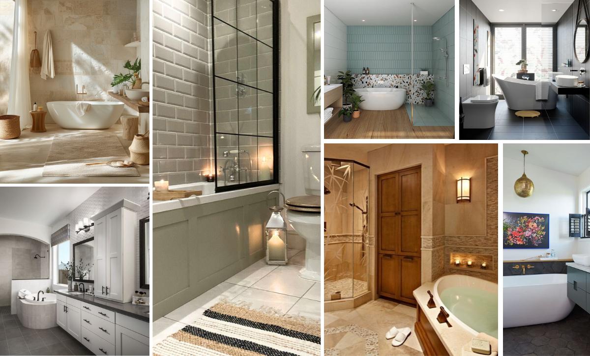 spa inspired bathrooms