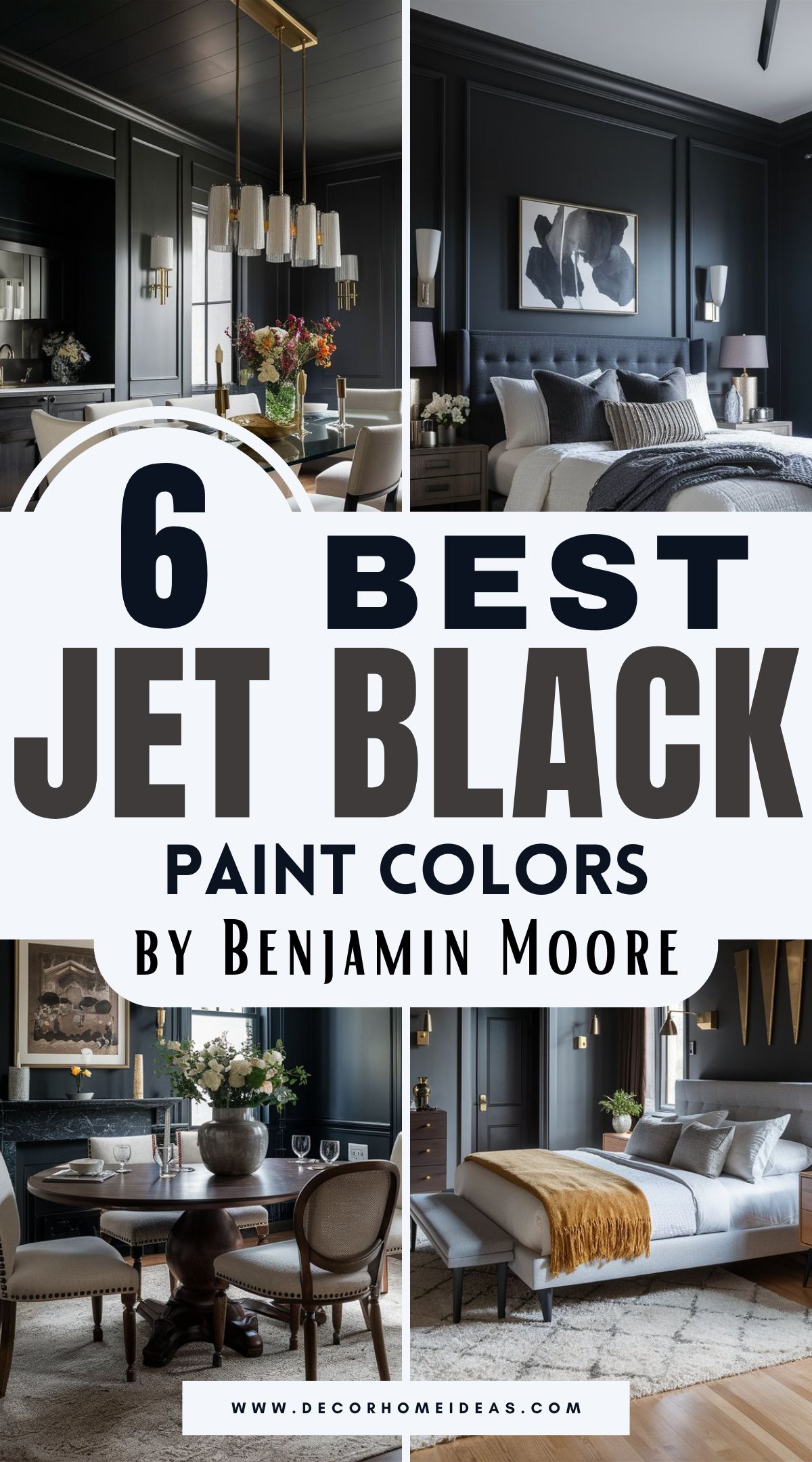 Looking for the perfect deep, dramatic hue for your space? Explore six stunning jet black paint colors from Benjamin Moore that bring bold sophistication to walls, cabinets, or furniture. Find out which shade suits your style and how these versatile blacks can enhance any design.