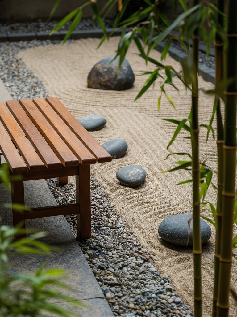 DIY Garden Bench Zen Corner