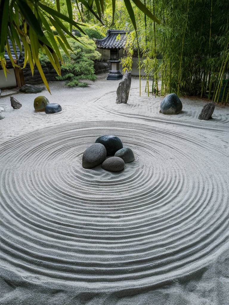 Stone Spiral Patterns