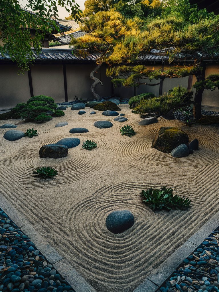 Succulent Zen Garden