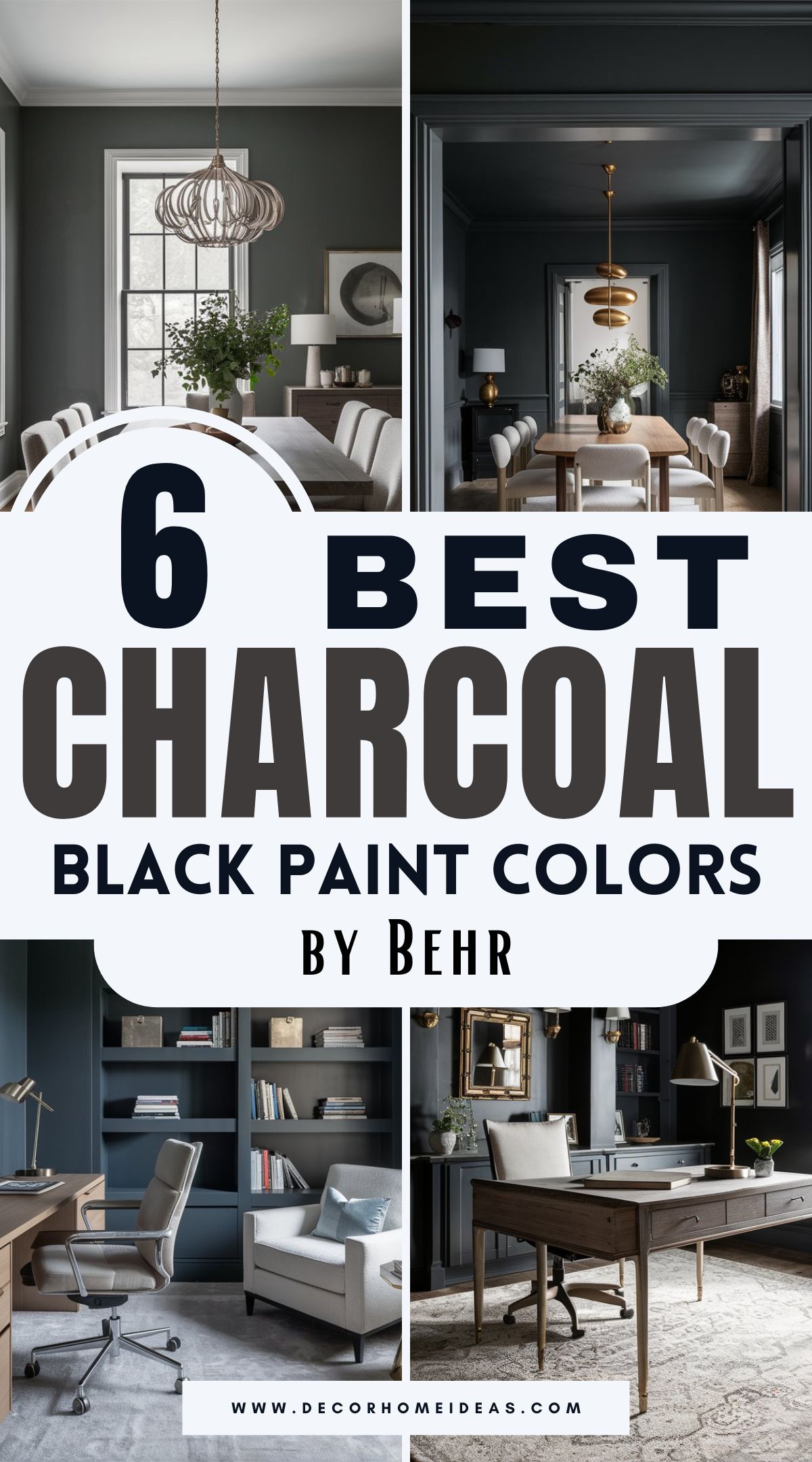 Discover the 6 best charcoal black paint colors by Behr to create a bold, sophisticated look in any space. Whether you're after a modern edge or timeless elegance, these shades offer depth and versatility. Find out which one is perfect for your next project!