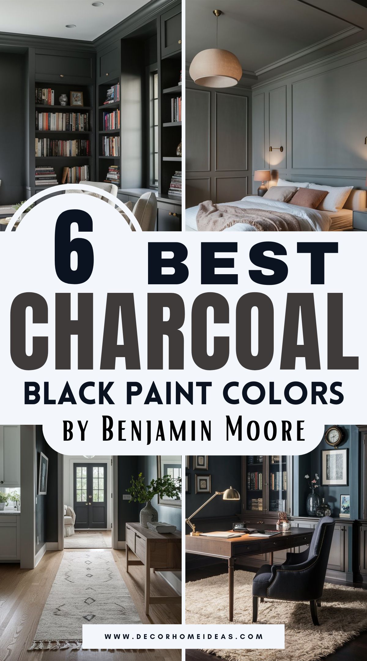 Discover the 6 best charcoal black paint colors by Benjamin Moore that add depth and sophistication to any space. Perfect for creating bold accents or dramatic walls, these shades offer versatility and style. Find out which hues work best for your home and how to use them effectively!