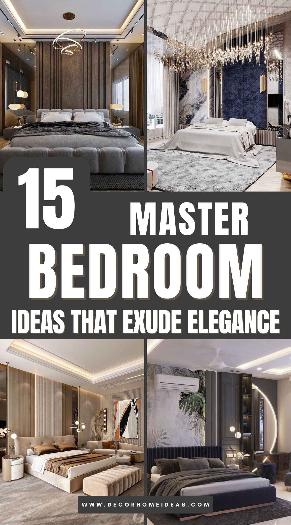 best luxury master bedroom retreats 1