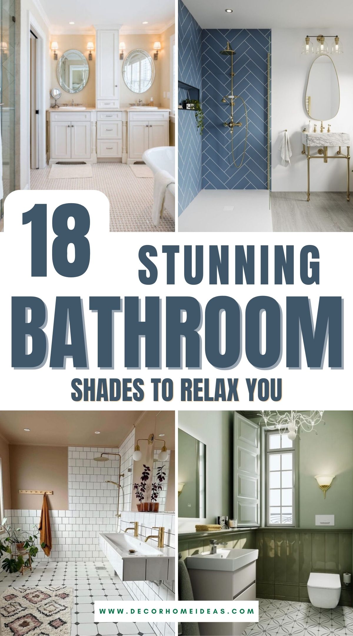 dreamy bathroom color schemes 2