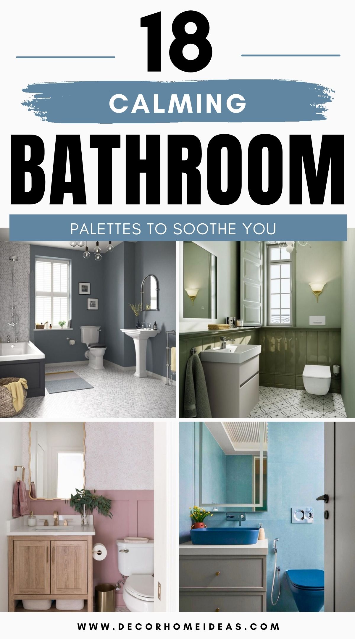 dreamy bathroom color schemes 4