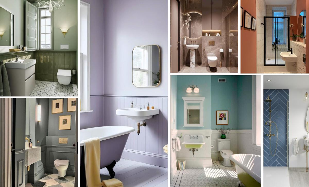 dreamy bathroom color schemes