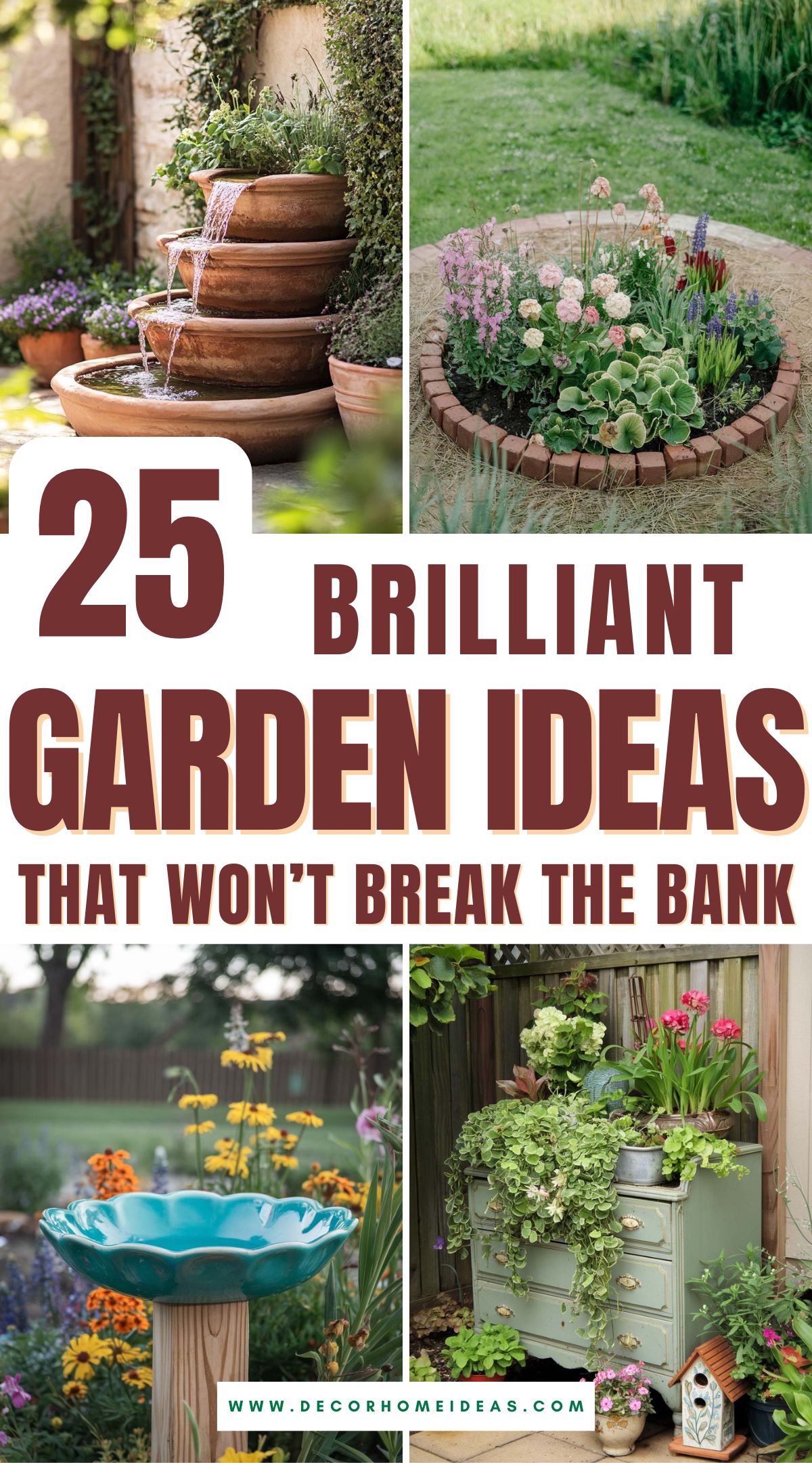 garden ideas on a budget 2