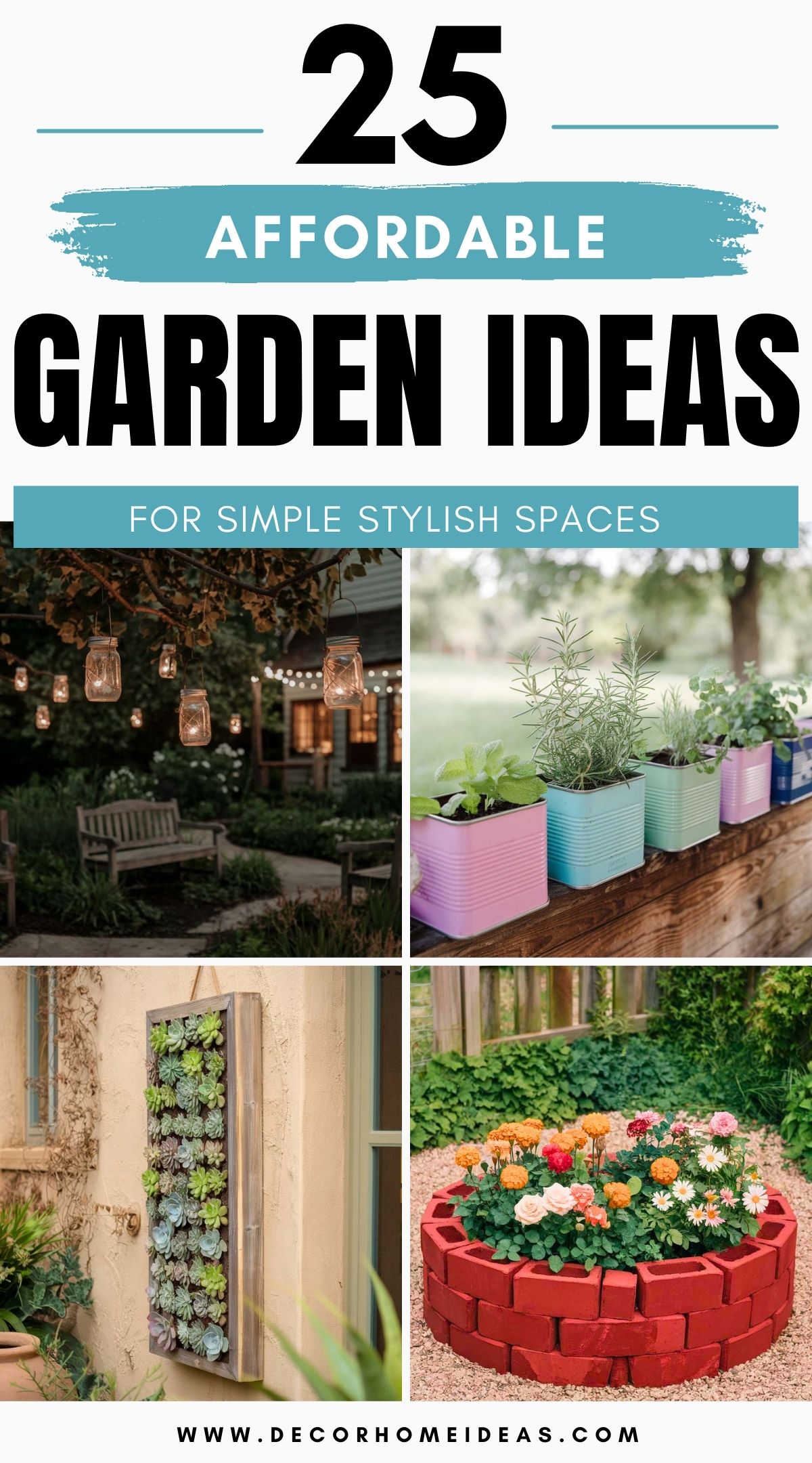 garden ideas on a budget 4