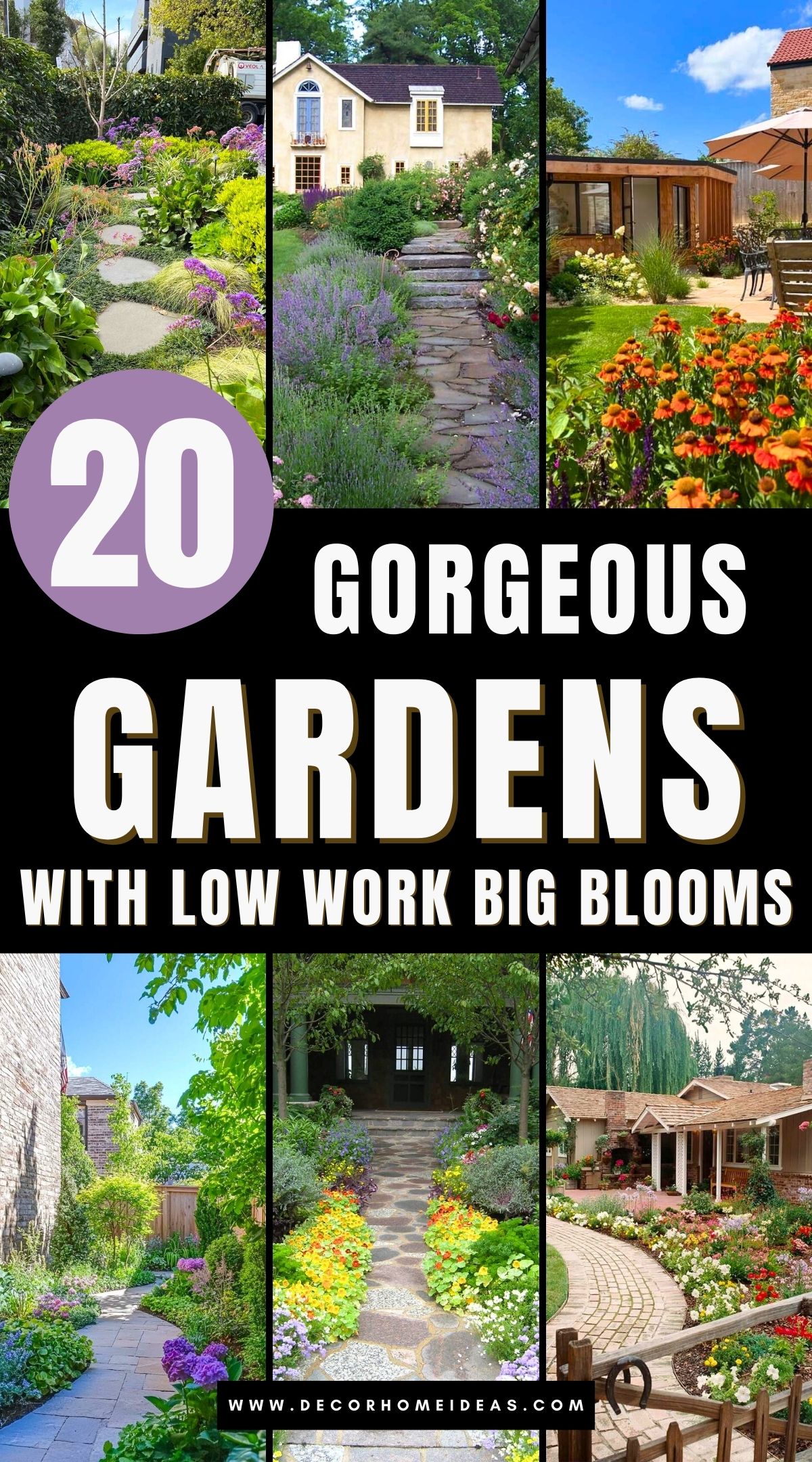 low maintenance flower gardens ideas 3