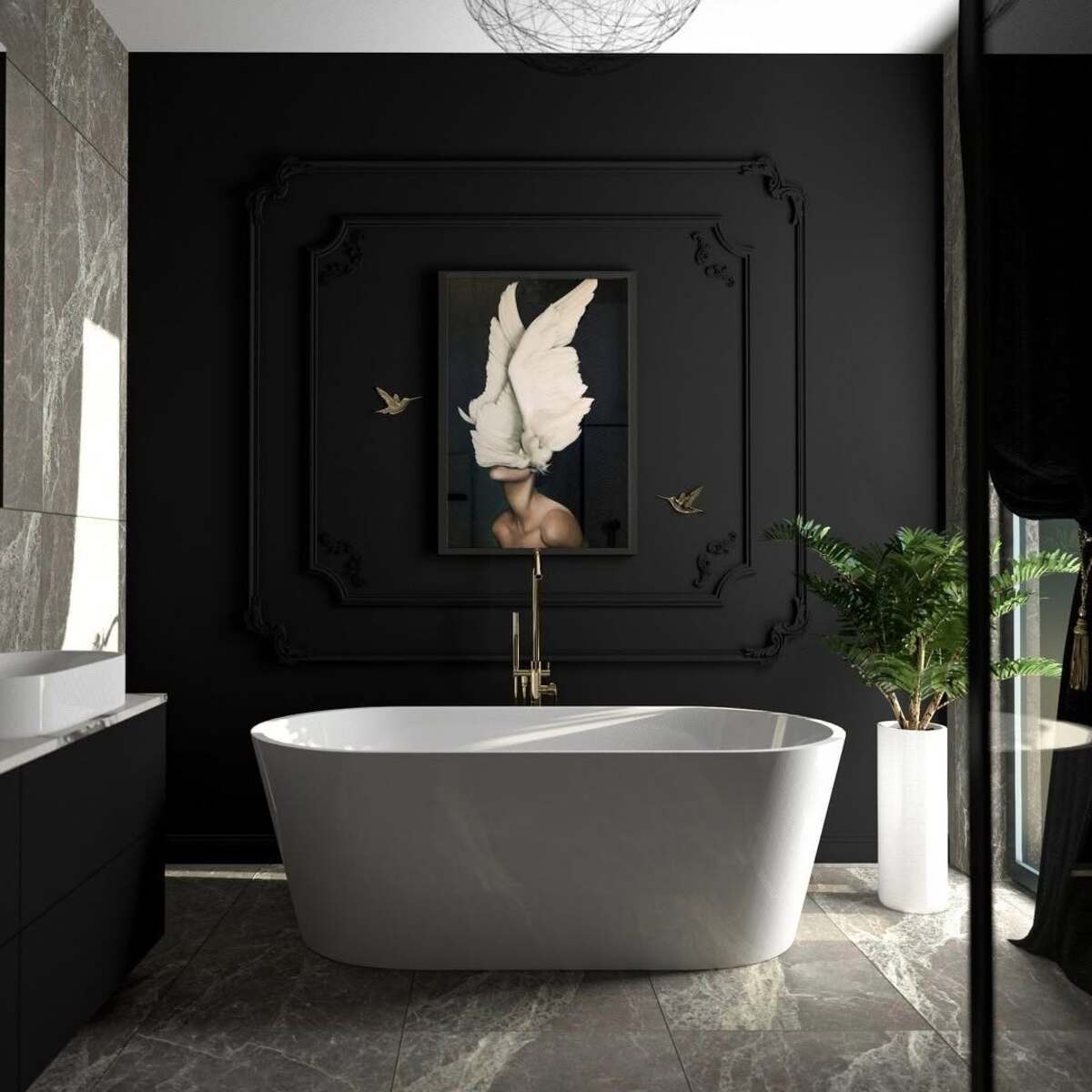 luxurious bathroom color combinations 4