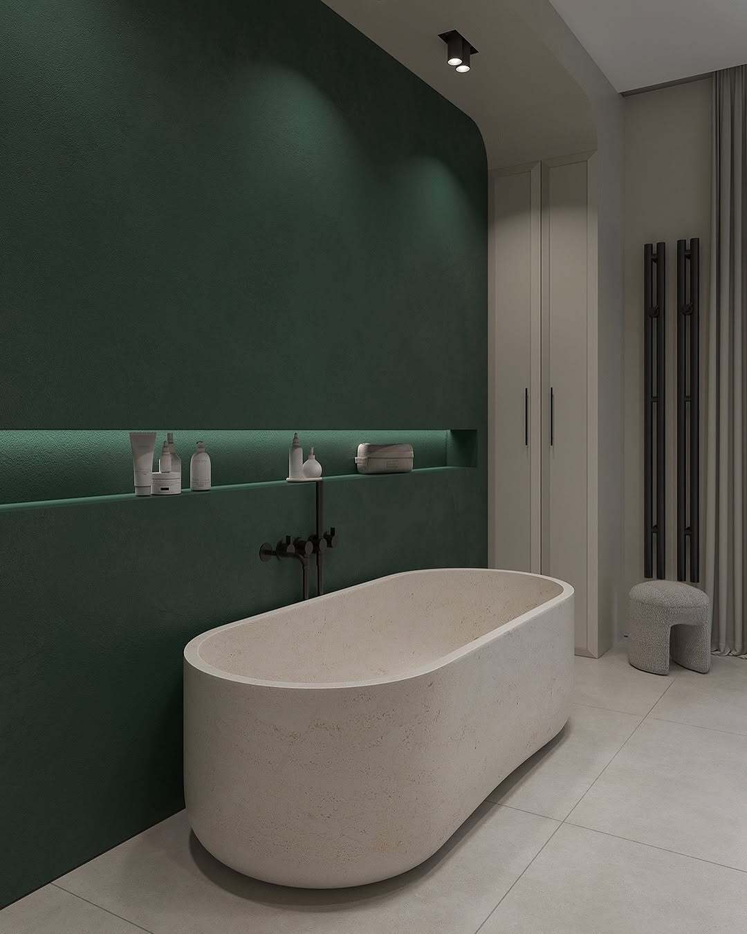 luxurious bathroom color combinations 6