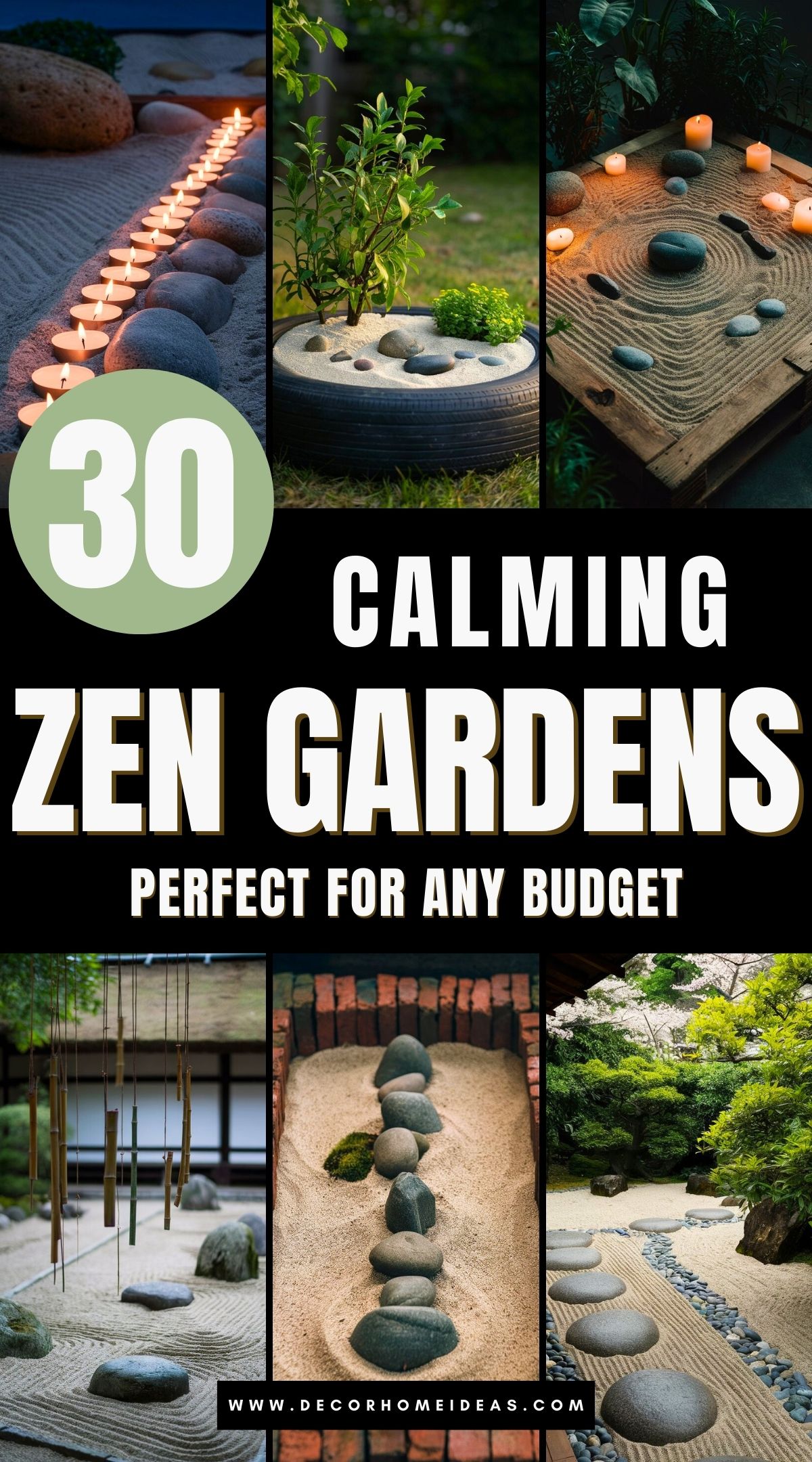 zen garden ideas on a budget 3