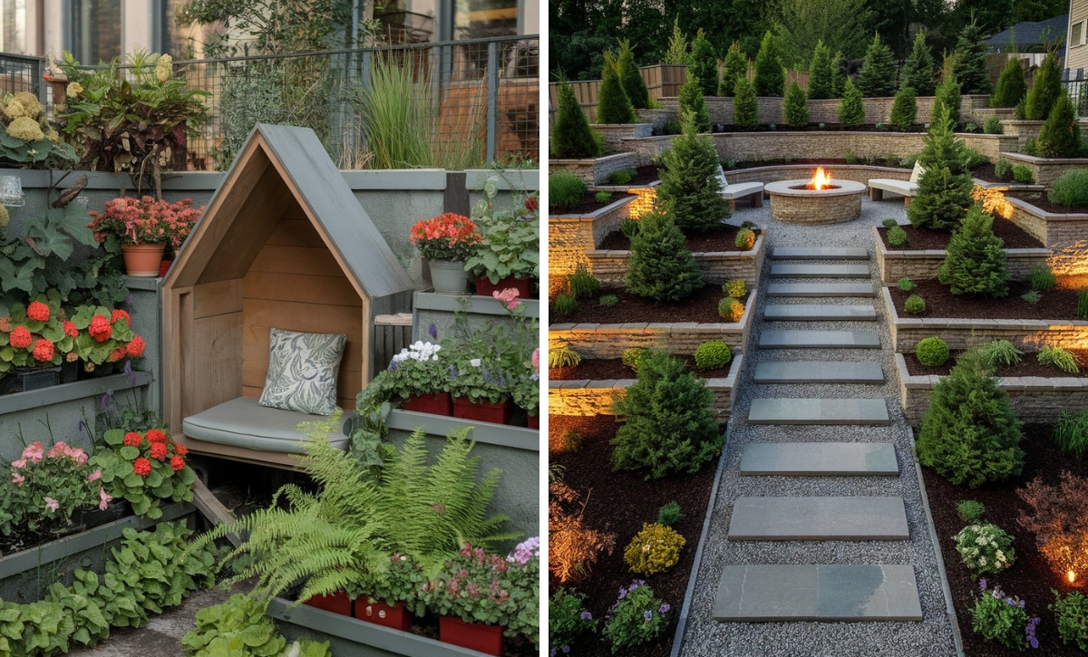 25 Tiered Garden Ideas to Elevate Your Outdoor Space Affordably (1)